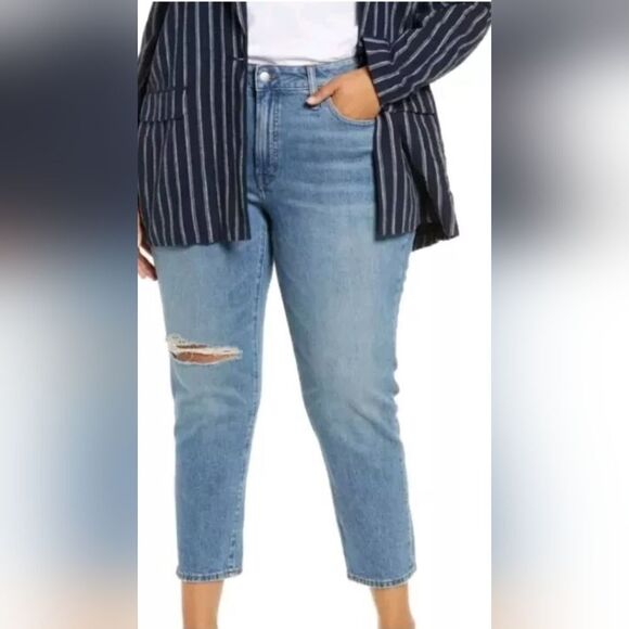 Madewell MIDRISE PERFECT VINTAGE JEAN Plus Size 24W NWT - Picture 1 of 6
